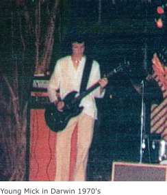 Young Mick in Darwin 1970's